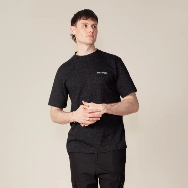 Daily Paper Croc T-shirt Zwart