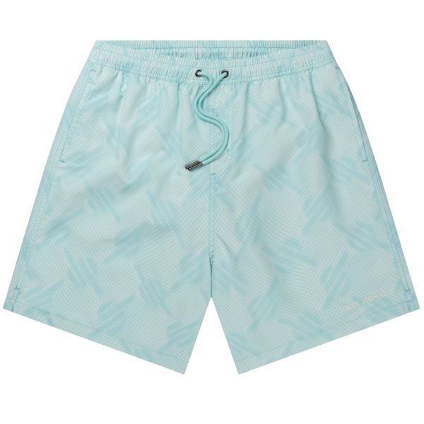 Daily Paper Dotted Monogram Zwembroek Licht Blauw