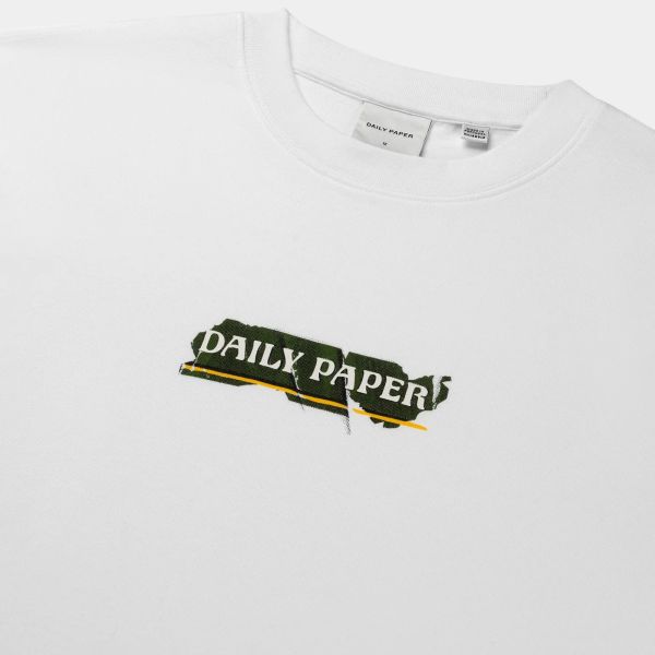Daily Paper Sticker T-shirt Wit