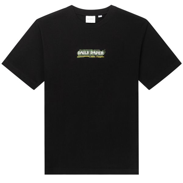 Daily Paper Sticker T-shirt Zwart