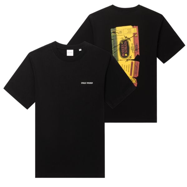 Daily Paper Wrapper T-shirt Zwart