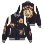Icecream Collegiate Patch Varsity Jack Navy