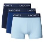 Lacoste 3-Pack Boxer Navy/Blauw