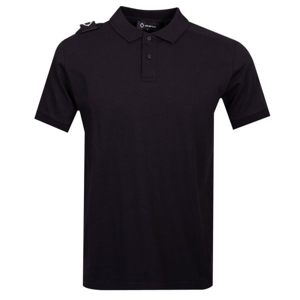 Ma.strum Jersey Polo Zwart