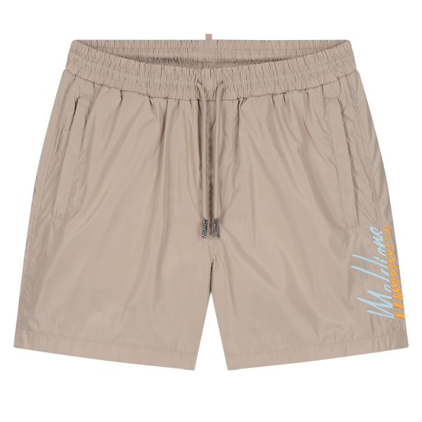 Malelions Split Zwembroek Beige