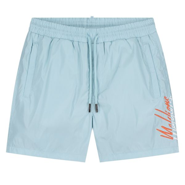 Malelions Split Zwembroek Licht Blauw