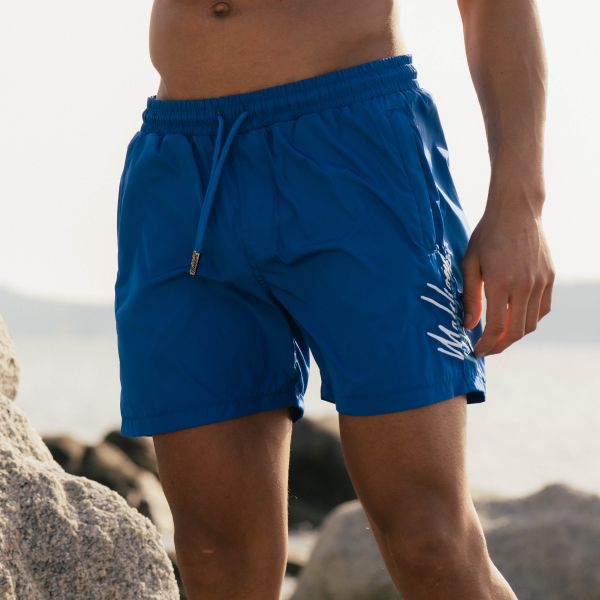 Malelions Split Zwembroek Donker Blauw