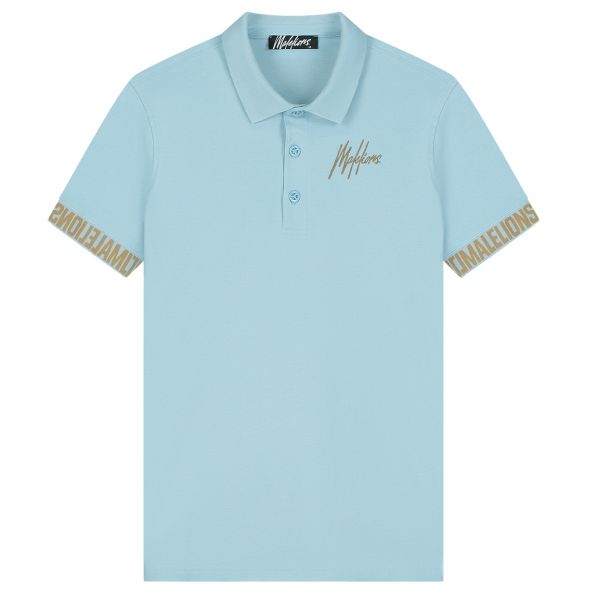 Malelions Venetian Polo Licht Blauw