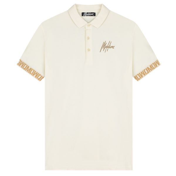 Malelions Venetian Polo Off White