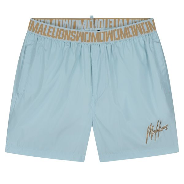 Malelions Venetian Zwembroek Licht Blauw