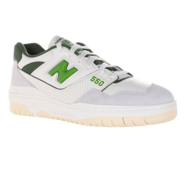 New Balance 550 Sneaker Off White/Groen