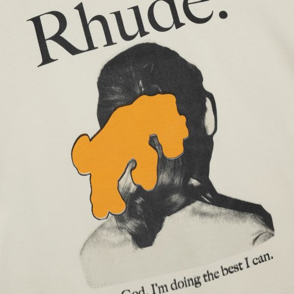 Rhude Ponytail T-shirt Off White