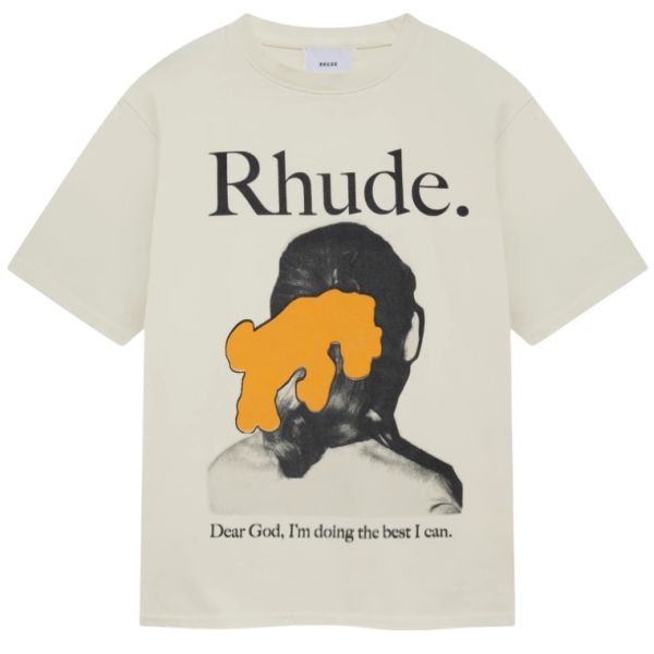Rhude Ponytail T-shirt Off White