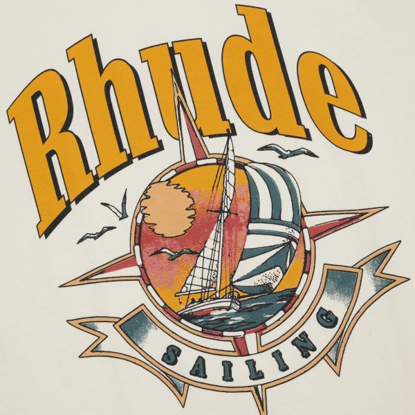 Rhude Port De Rhude T-shirt Off White