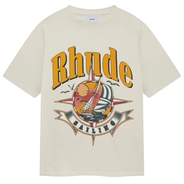 Rhude Port De Rhude T-shirt Off White
