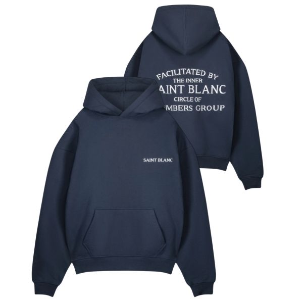 Saint Blanc Inner Circle Hoodie Donker Blauw