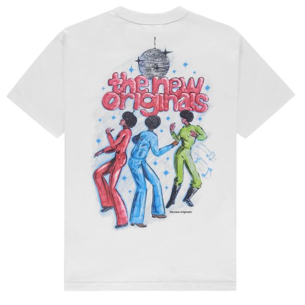 The New Originals Groove T-shirt Wit