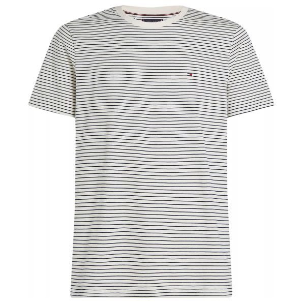 Tommy Hilfiger Essential T-shirt Wit/Navy