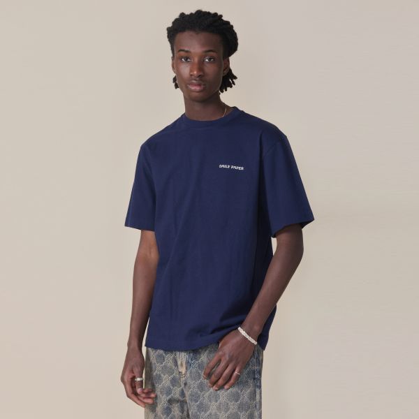 Daily Paper Dias T-shirt Donker Blauw