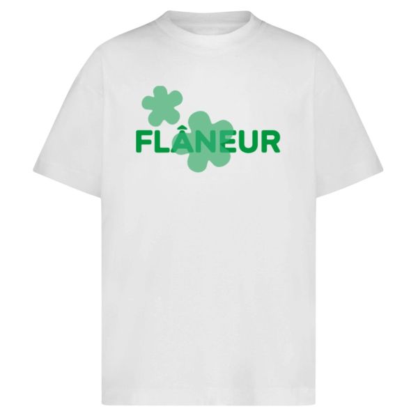 Flâneur Organic Flower T-shirt Wit