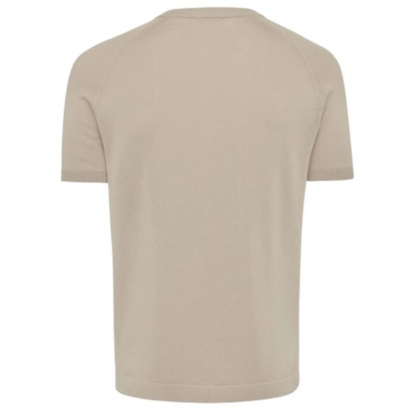 Gentiluomo Round Slim T-shirt Beige