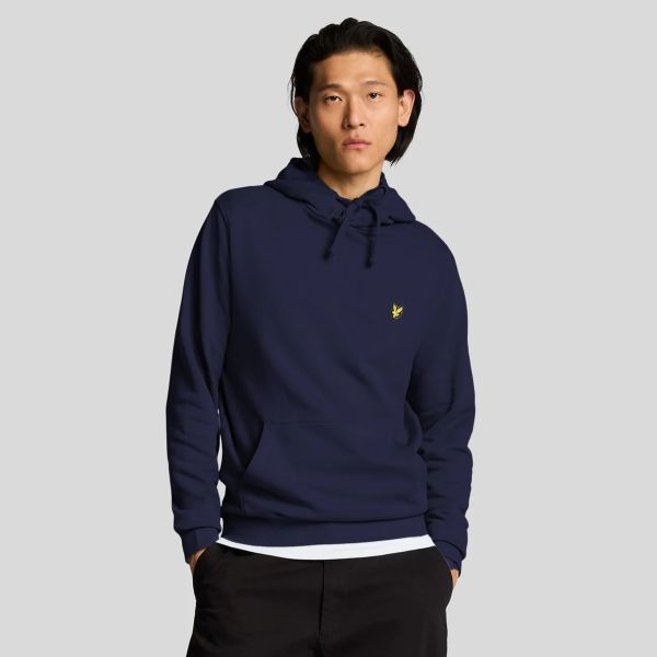 Lyle & Scott Pullover Hoodie Donker Blauw