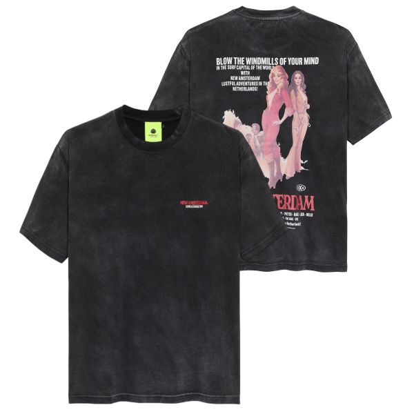 New Amsterdam Surf Association Rated T-shirt Zwart