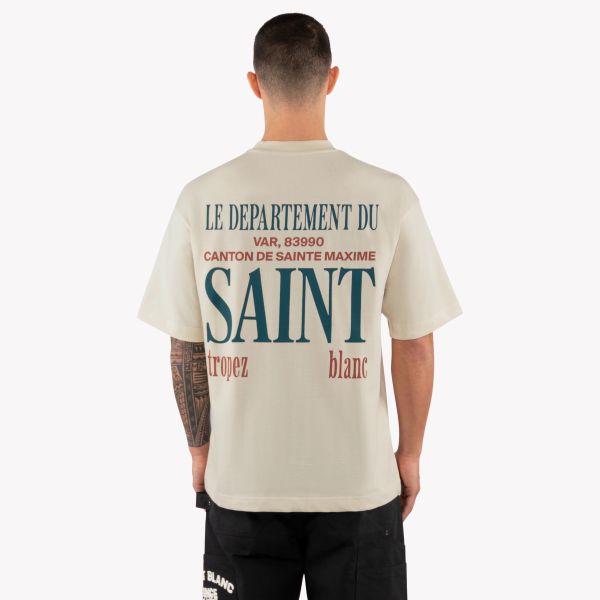 Saint Blanc Canton 83 T-shirt Off White