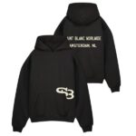 Saint Blanc Interlock Hoodie Zwart