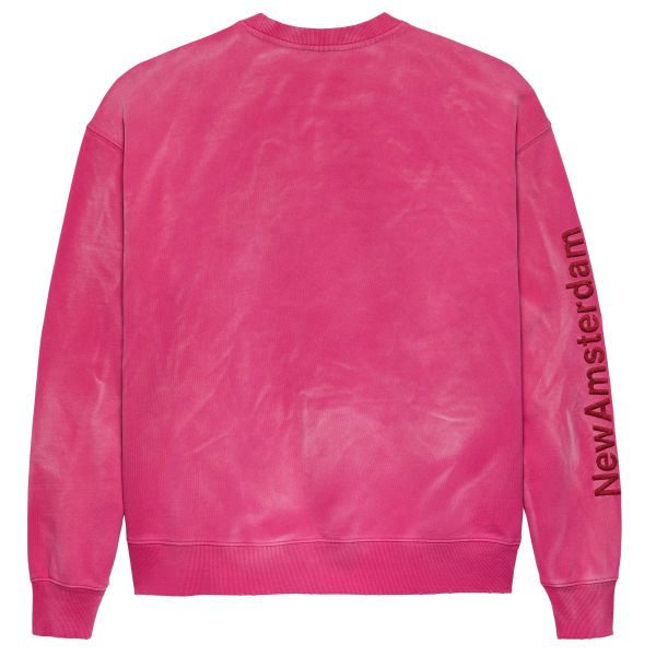 New Amsterdam Surf Association Damaged Logo Sweater Roze
