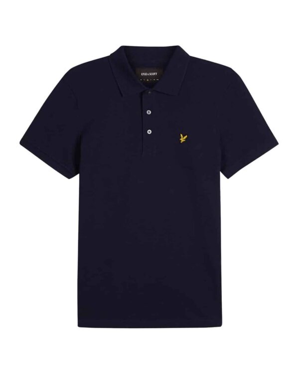 Lyle Scott Plain Polo Navy SP400VOG Z99
