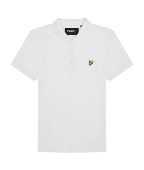 Lyle Scott Plain Polo Wit SP400VOG 626