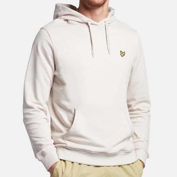 Lyle & Scott Pullover Hoodie Off White