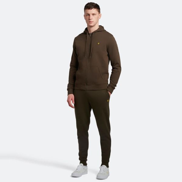 lyle & scott trainingsbroek donker groen