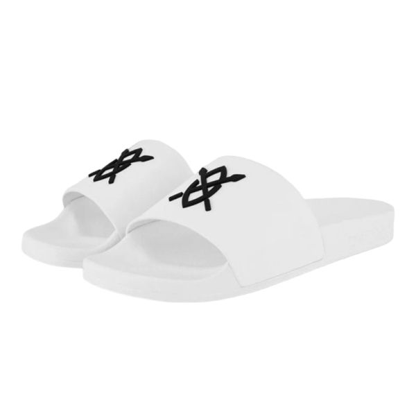 Daily Paper Reslider Slippers Wit