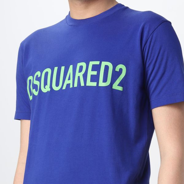 Dsquared2 Cool T-shirt Donker Blauw