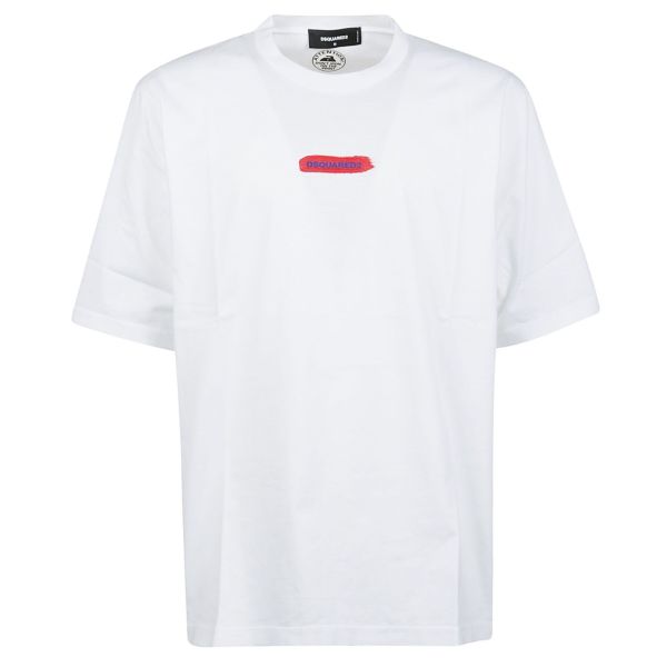 Dsquared2 Front Logo T-shirt Wit