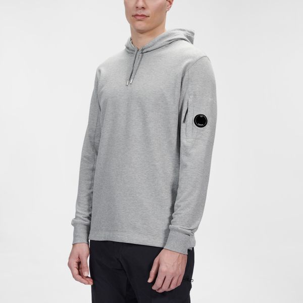 CP Company Light Fleece Hoodie Grijs