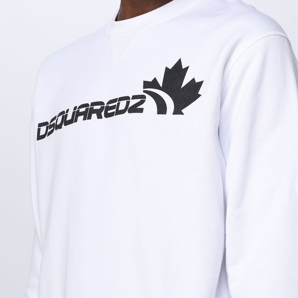 Dsquared2 Maple Cool Sweater Wit
