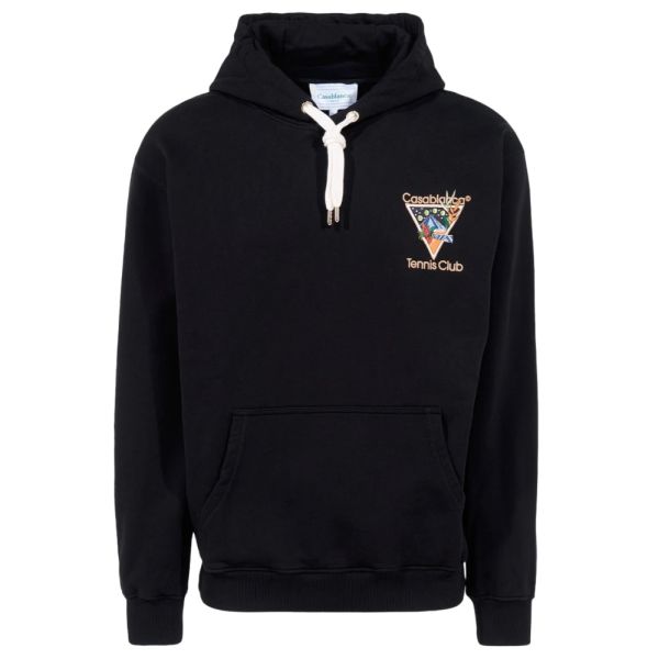 Casablanca Tennis Club Icon Hoodie Zwart