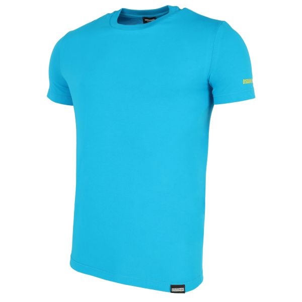 Dsquared2 Basic Logo T-shirt Blauw