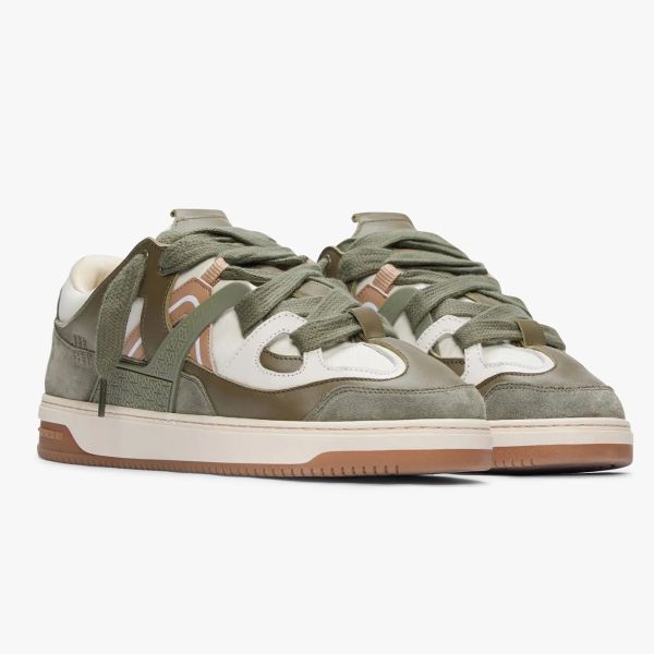 Represent Bully Sneaker Donker Groen/Off White