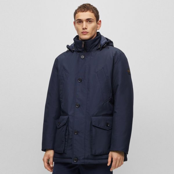 Boss Osiass Parka Navy