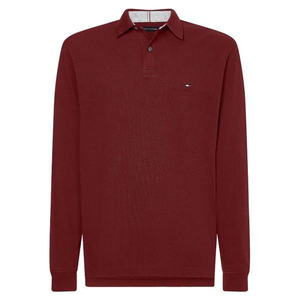 Tommy Hilfiger 1985 Longsleeve Polo Rood