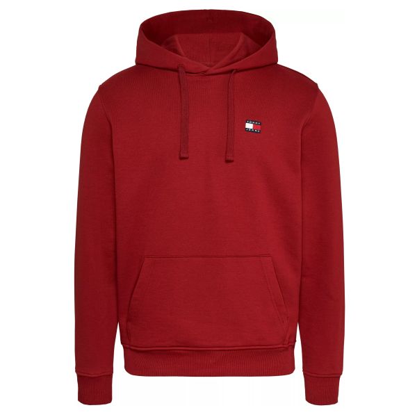 Tommy Jeans Badge Hoodie Rood