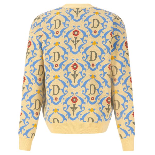 Drôle De Monsieur Ornements Cardigan Geel
