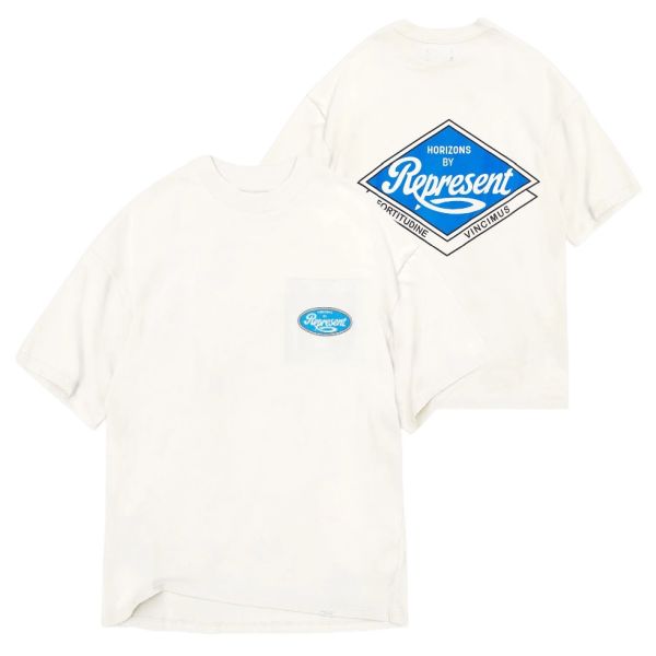 Represent Classic Parts T-shirt Wit