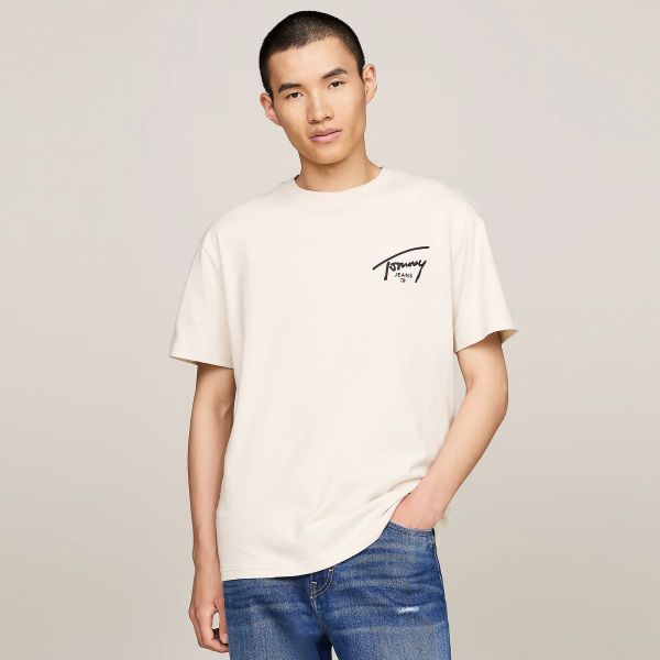 Tommy jeans signature tee discount