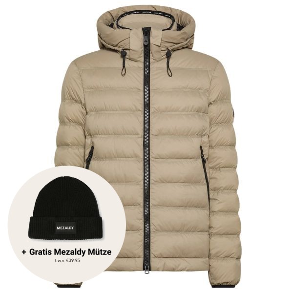 peuterey boggs jas beige