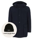 boss osiass parka navy